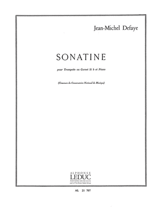 Book cover for Sonatine (trumpet & Piano)