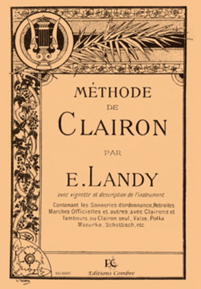 Book cover for Methode de clairon