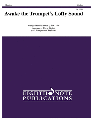 Book cover for Awake the Trumpet's Lofty Sound