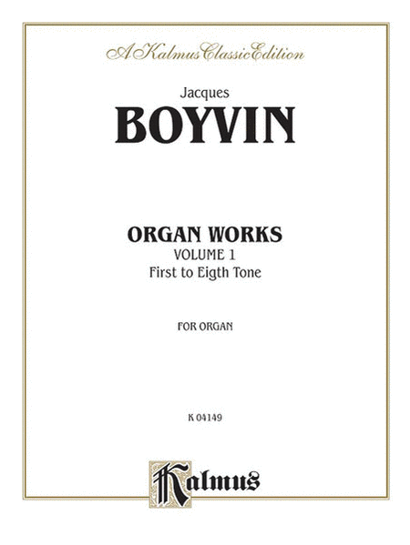 Organ Works, Volume I