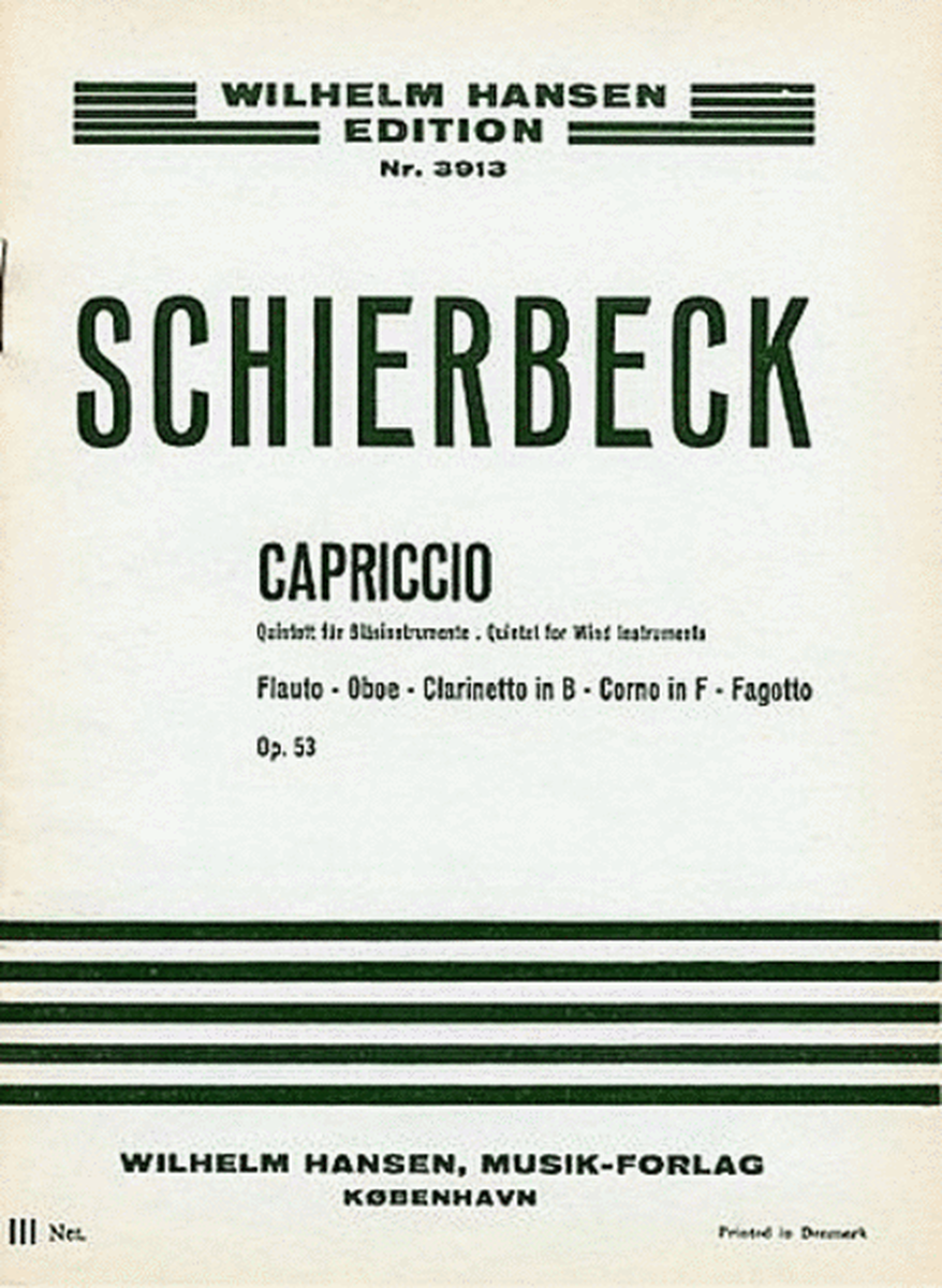 Capriccio Op. 53