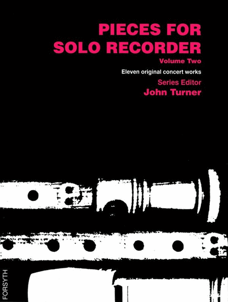 Vol.2 Pieces for Solo Recorder