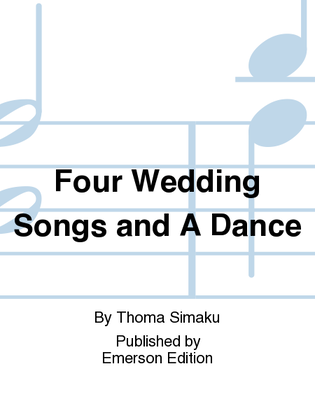 Book cover for Four Wedding Songs And A Dance