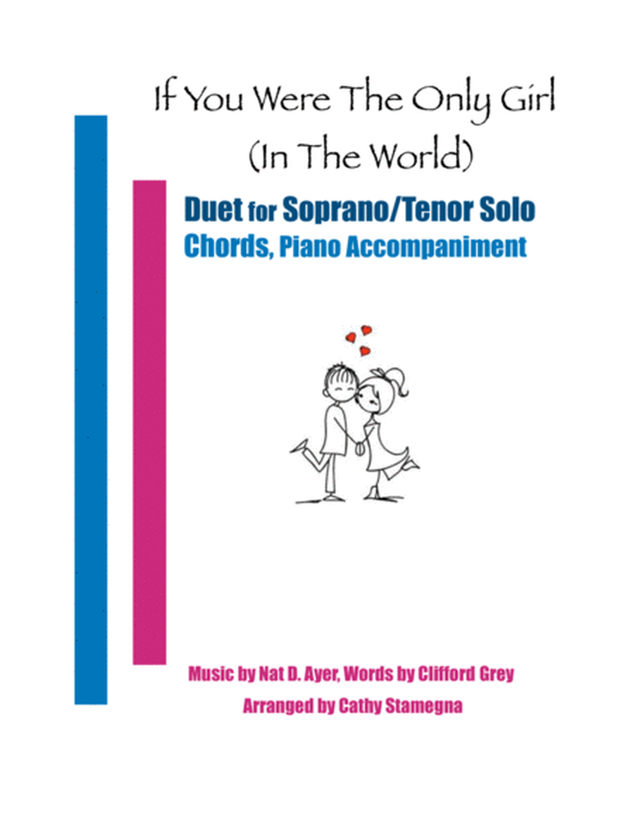 If You Were the Only Girl (In the World) (Duet For Soprano/Tenor Solo, Chords, Piano Accompaniment) image number null