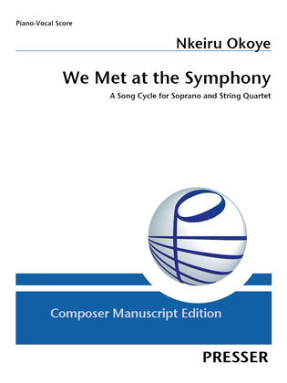 Book cover for We Met at the Symphony