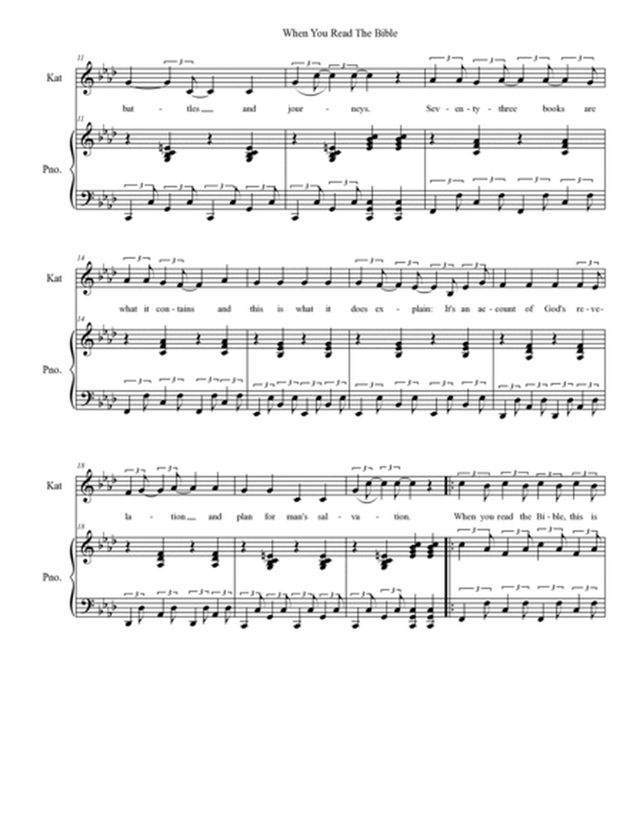 Bible Rock: the musical - (Score only) image number null