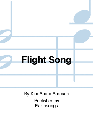 Book cover for flight song