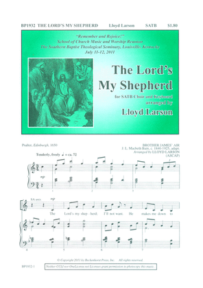 Book cover for The Lord's My Shepherd