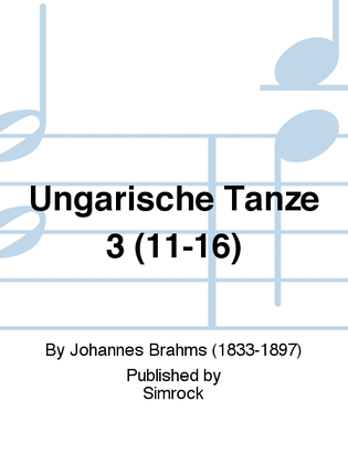 Ungarische Tanze 3