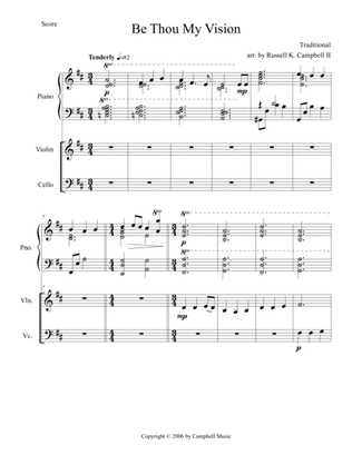 Be Thou My Vision (Piano, Violin, Cello)