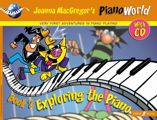 Book cover for Pianoworld Book 2 Exploring The Piano Book/CD
