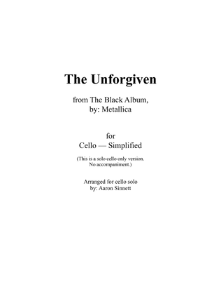 Book cover for The Unforgiven