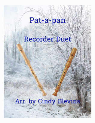 Book cover for Pat-a-pan, Recorder Duet