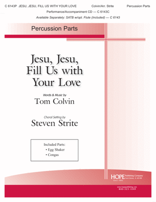 Book cover for JESU, JESU, FI-STRI-PERCUSION Parts-Digital Download