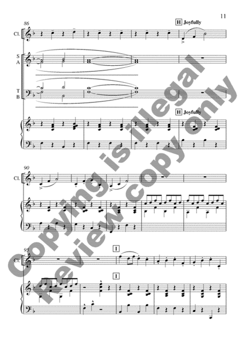 Born in Bethlehem (Choral Score) image number null