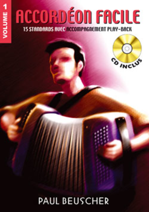 Book cover for Accordeon facile - Volume 1