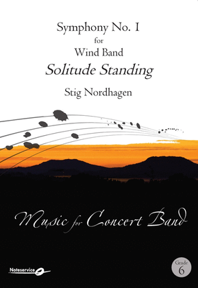 Book cover for Symphony No 1 for Wind Band - Solitude Standing