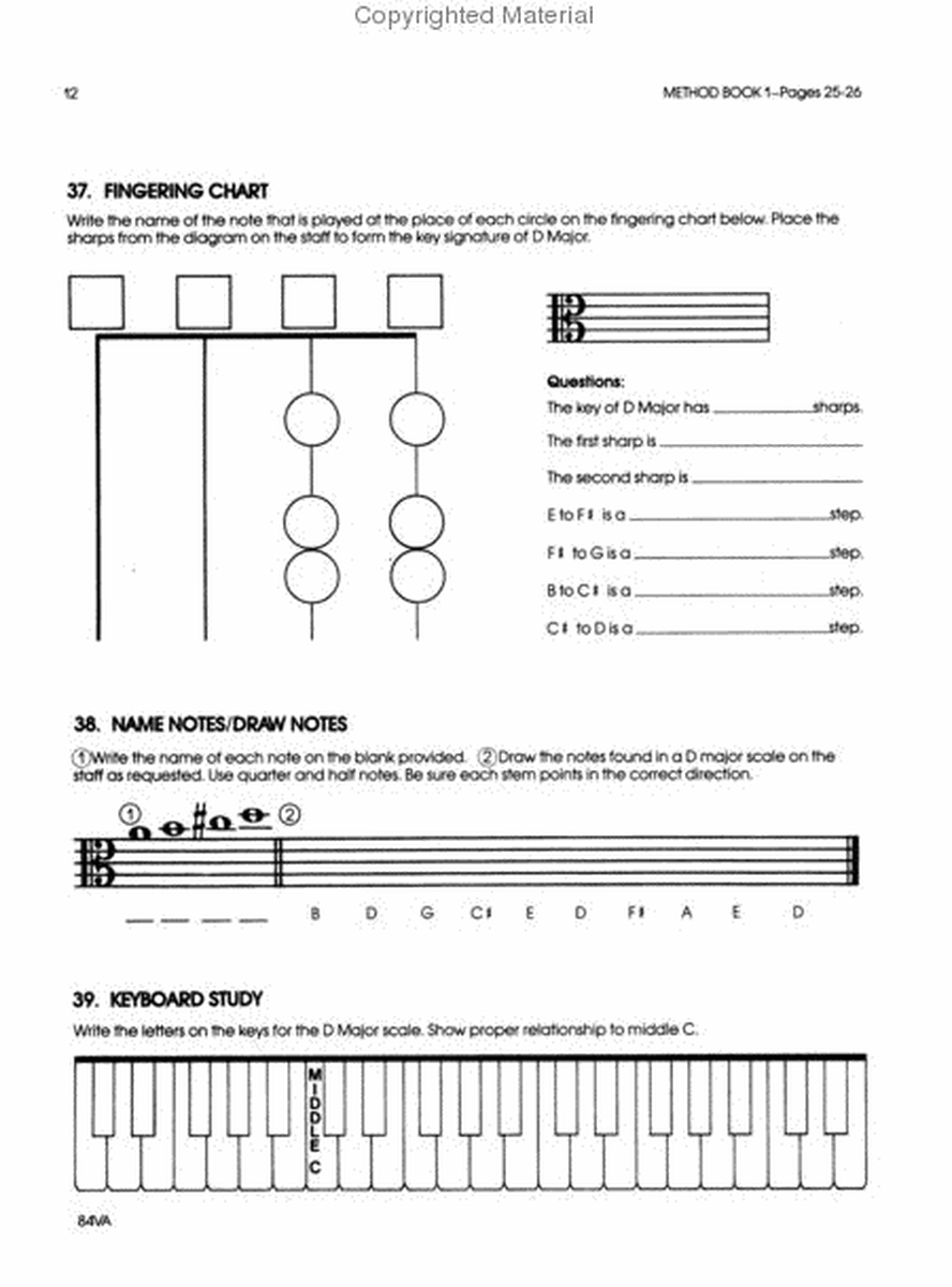 All For Strings Theory Workbook 1 - Viola