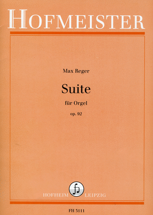Book cover for Suite op. 92
