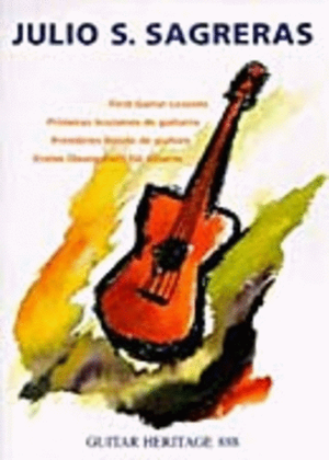 Book cover for Sagreras - First Guitar Lessons