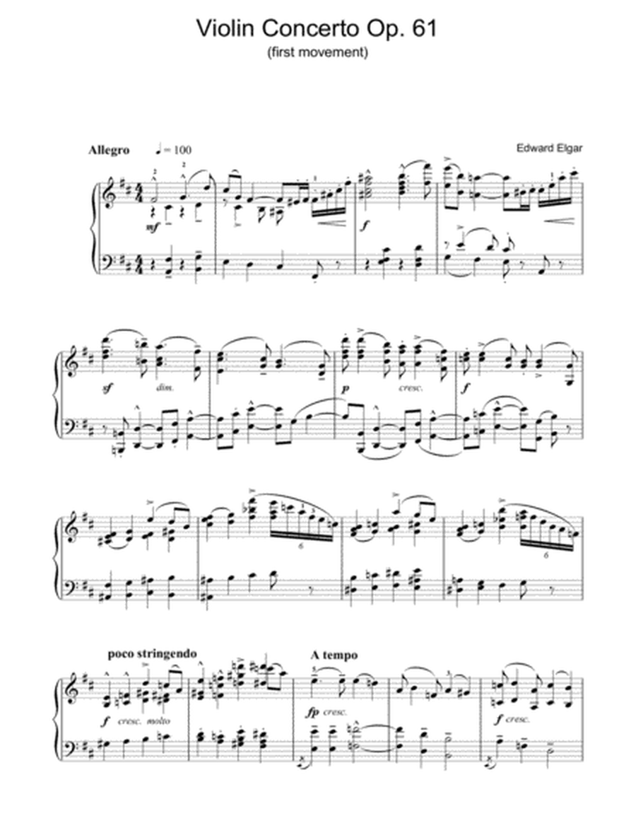 Violin Concerto Op.61 (first movement)
