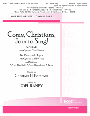 Book cover for Come Christians, Join to Sing