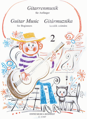 Book cover for Guitar Music For Beginners