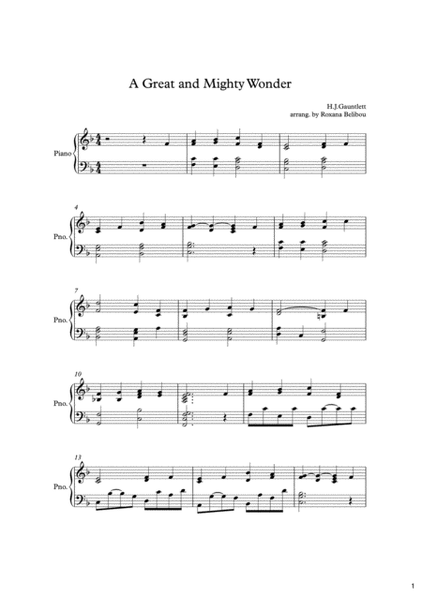 Christmas Carols for Advanced Level Sheet Collection Piano image number null