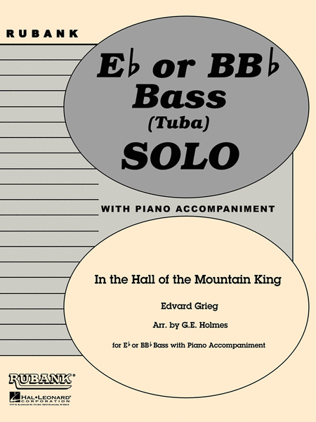 In the Hall of the Mountain King - Bass (Tuba) Solos With Piano