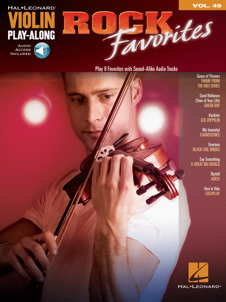 Rock Favorites (Violin Play-Along Volume 49)