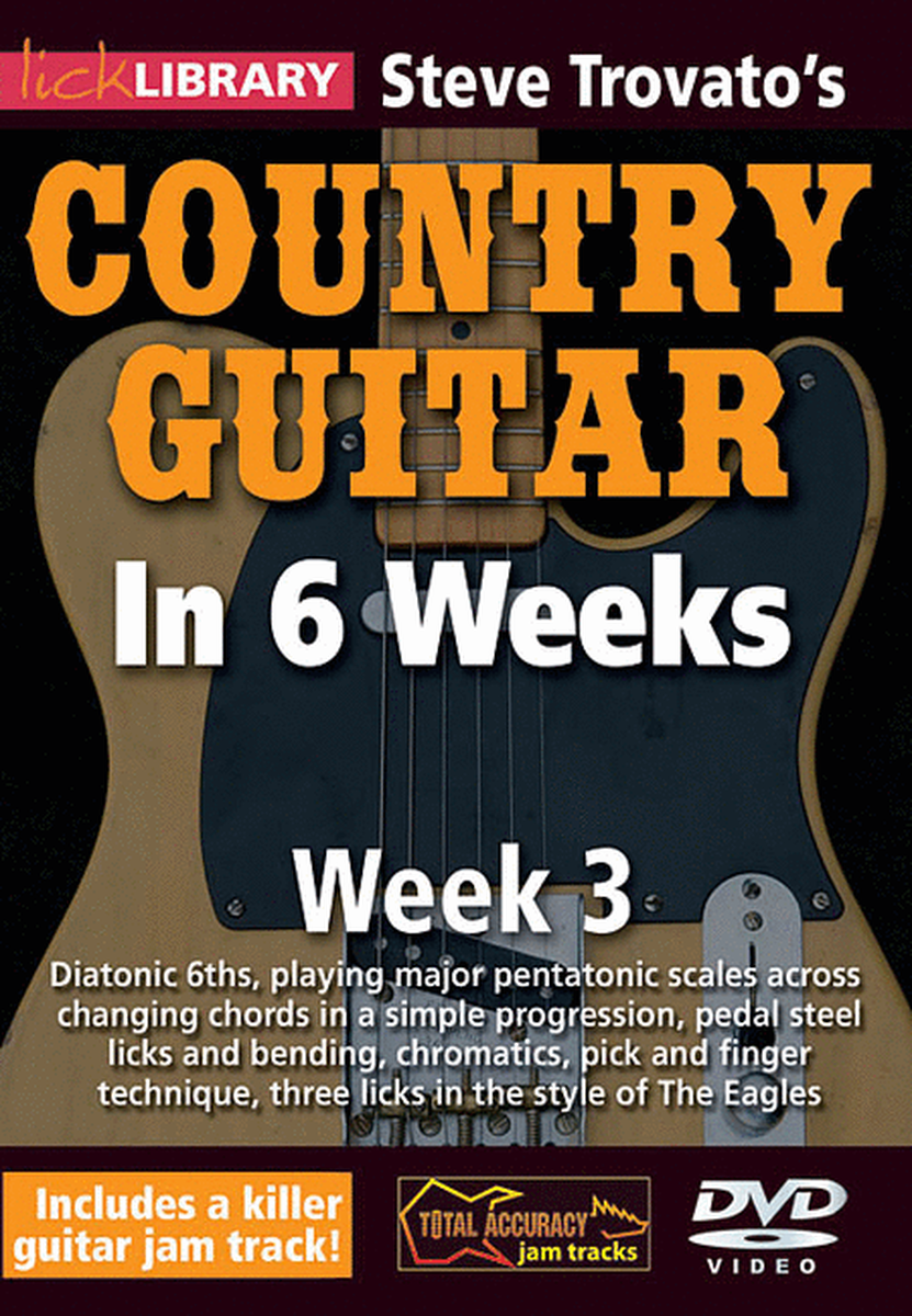 Steve Trovato's Country Guitar in 6 Weeks