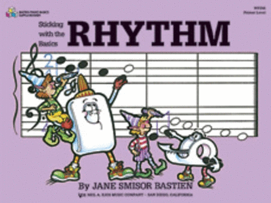 Sticking With The Basics Rhythm Sticker Book