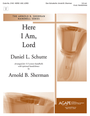 Book cover for Here I Am, Lord