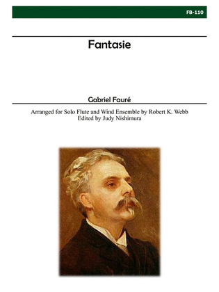 Book cover for Fantasie for Flute and Wind Ensemble