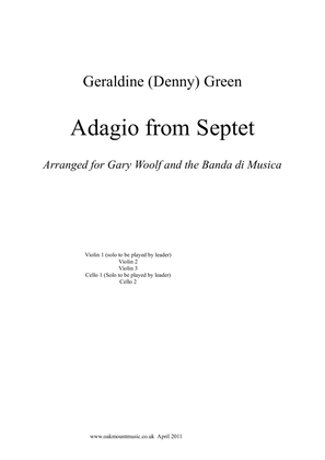 Book cover for Adagio For Strings (From Septet) (School Arrangement)