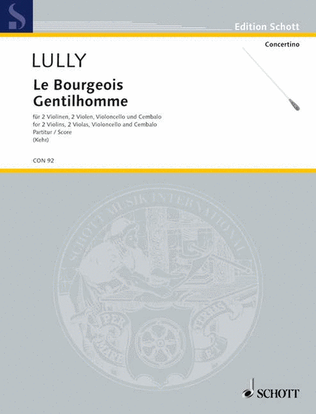 Book cover for Le Bourgeois Gentilhomme