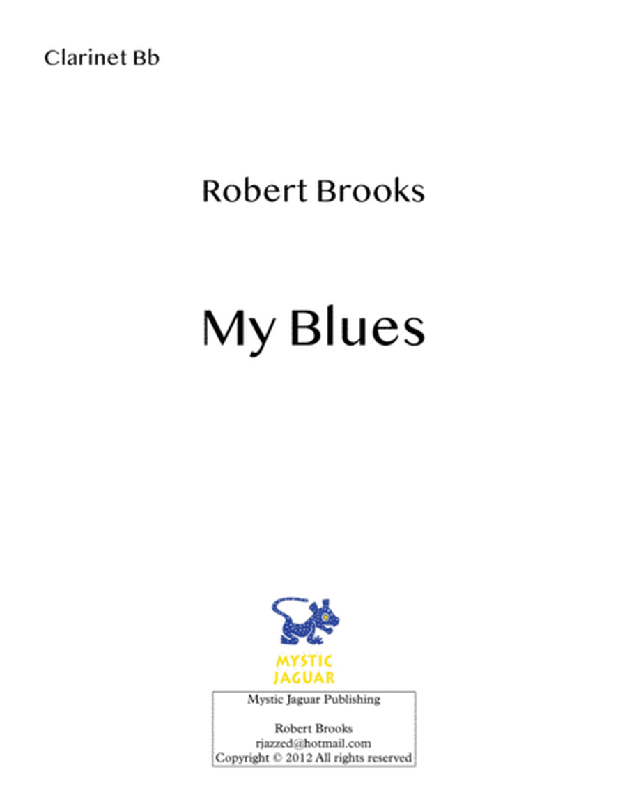 My Blues fro Bb Clarinet image number null