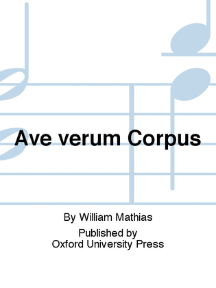 Book cover for Ave verum corpus