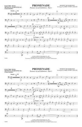 Book cover for Promenade: Electric Bass