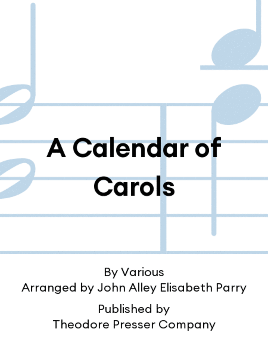 A Calendar of Carols