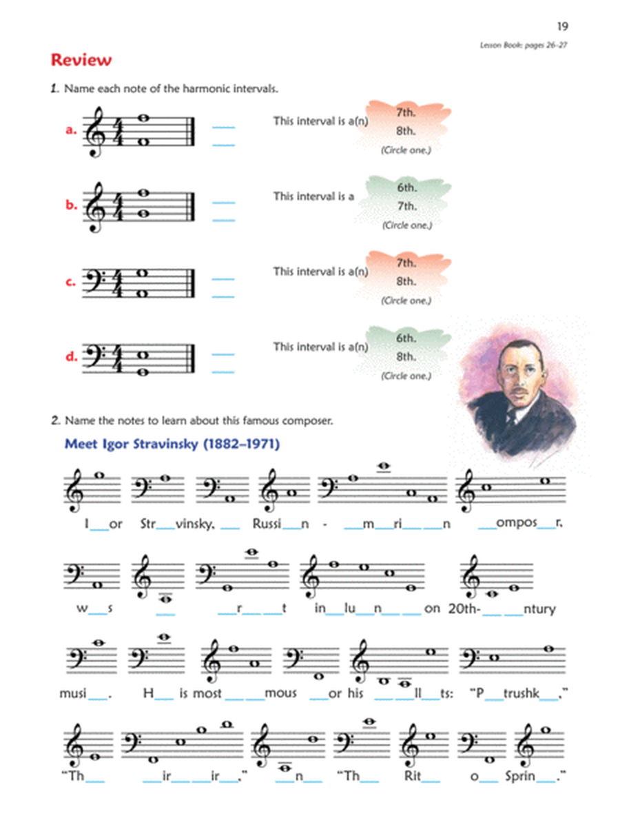 Premier Piano Course -- Notespeller