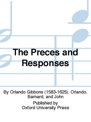 Book cover for The Preces and Responses