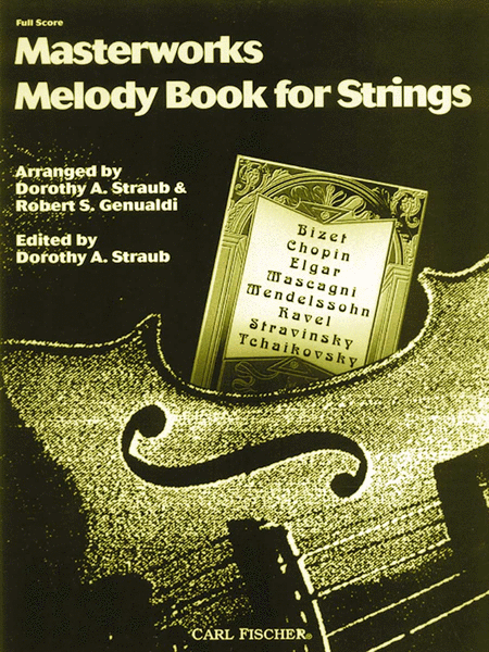 Masterworks Melody Book for Strings