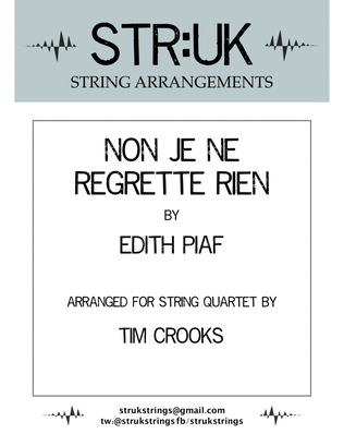 Book cover for Non, Je Ne Regrette Rien