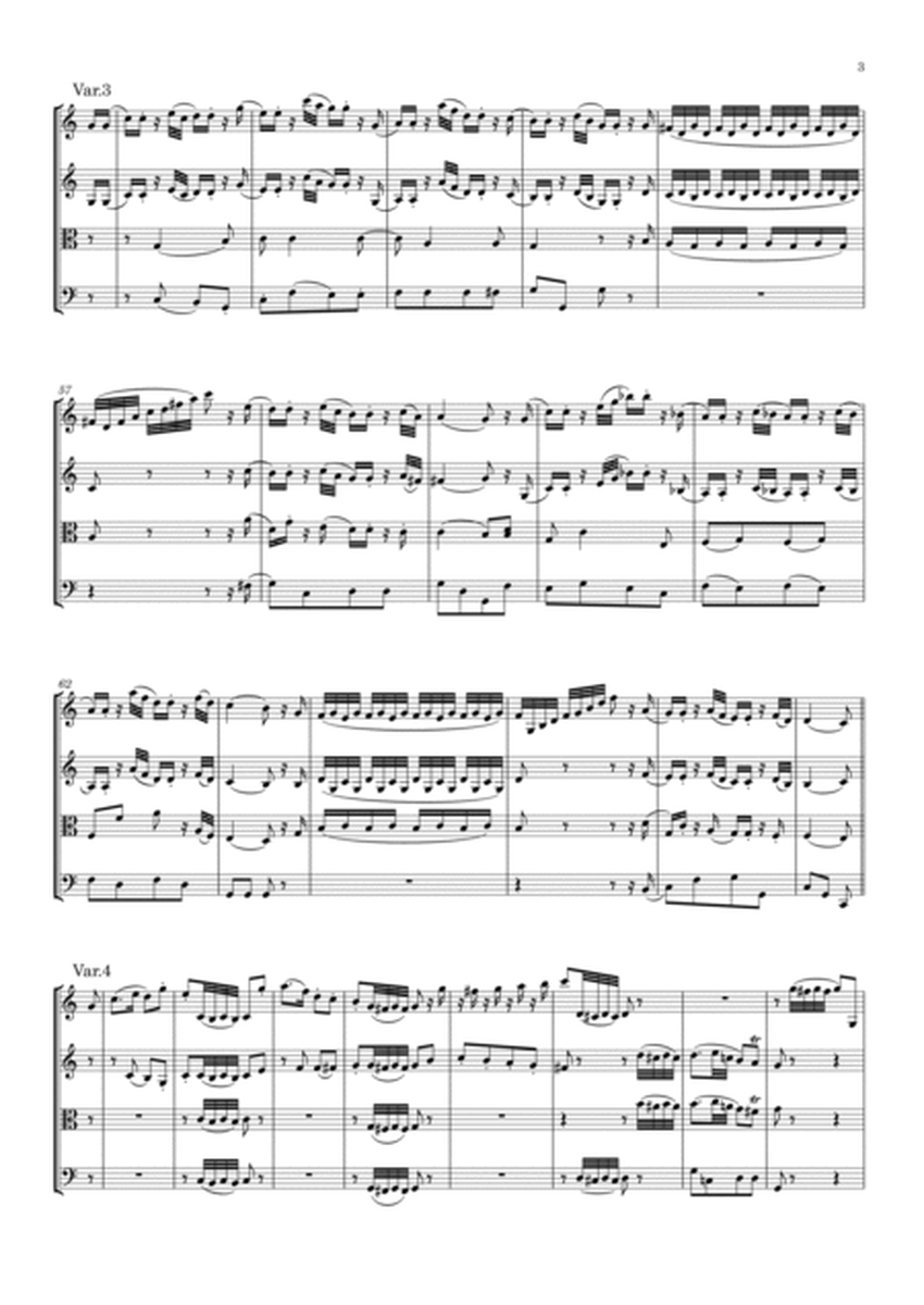 Mozart - String Quartet No.10 in C major, K.170