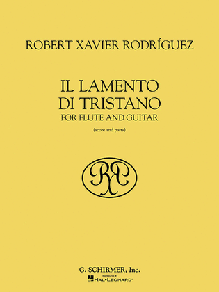Book cover for Il Lamento di Tristano