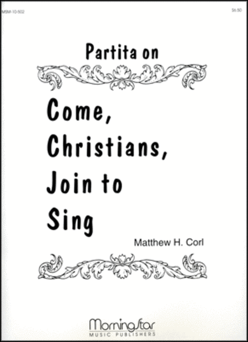 Partita on Come, Christians, Join to Sing image number null