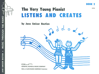 Book cover for The Very Young Pianist Listens and Creates, Book 2