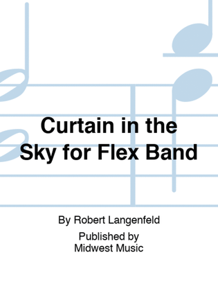 Book cover for Curtain in the Sky for Flex Band