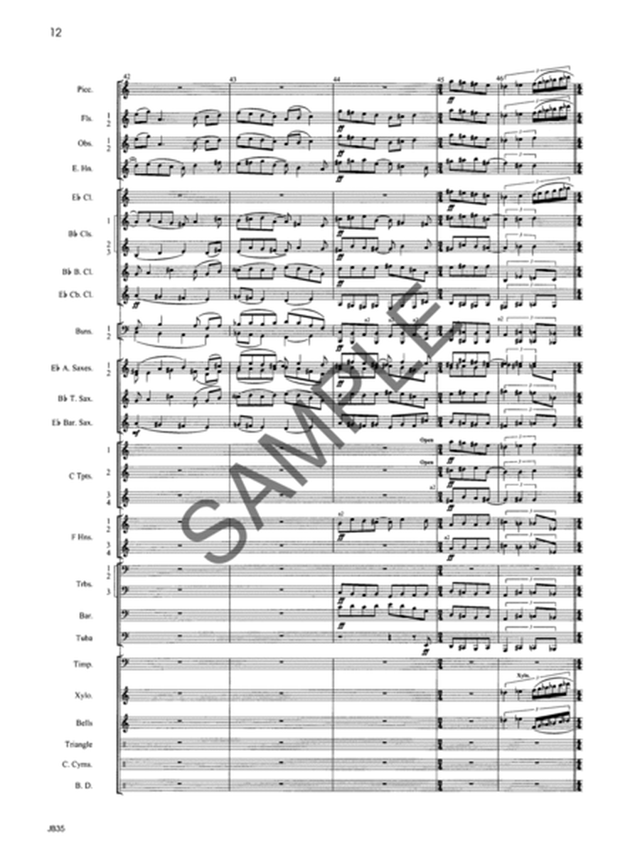 Aubrey Fanfare - Score